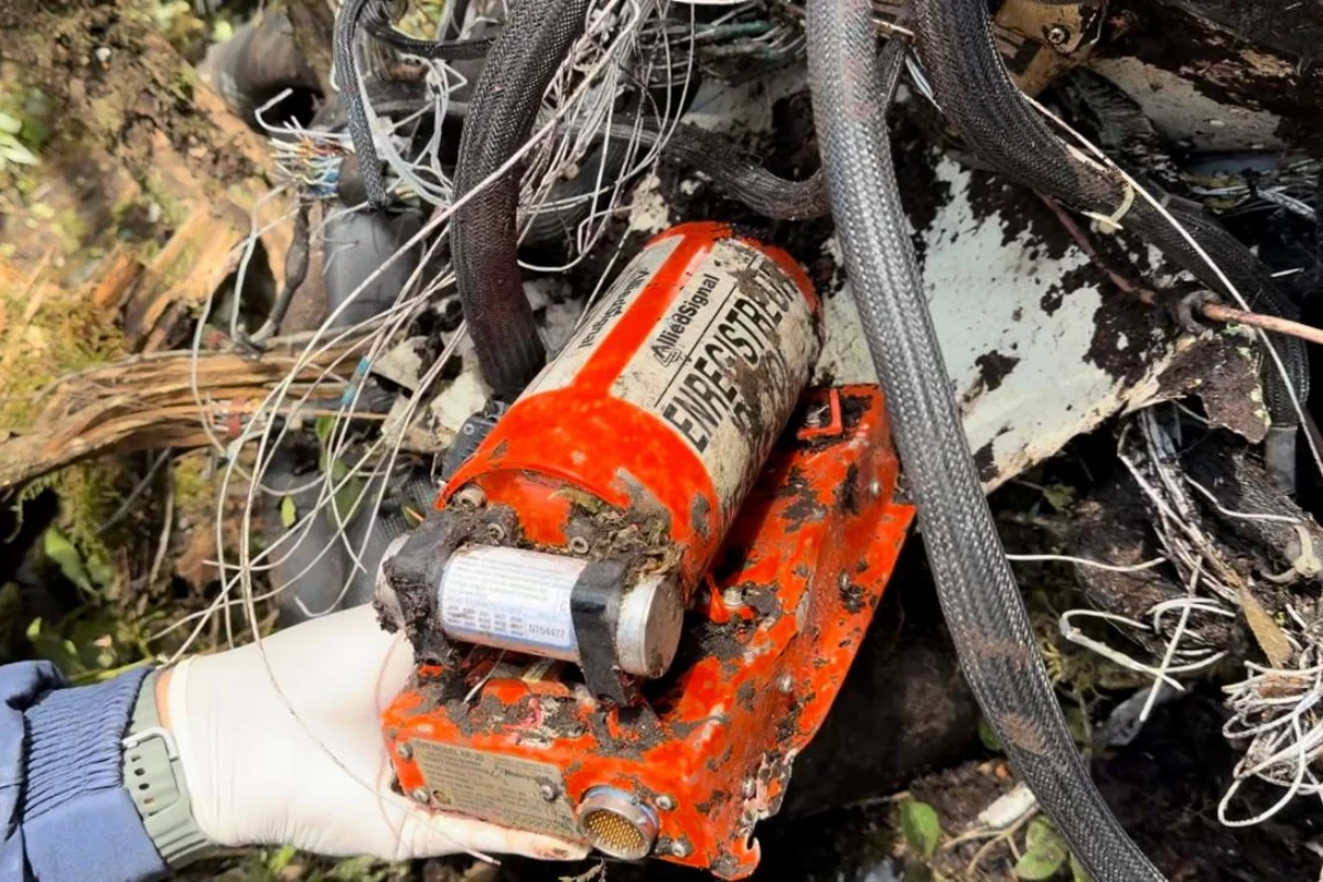 Equipamento de gravação foi localizado entre os destroços do helicóptero