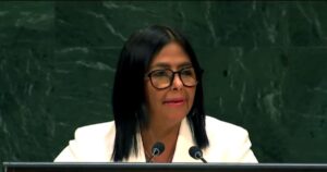 Delcy Rodríguez, presidente interina da Venezuela