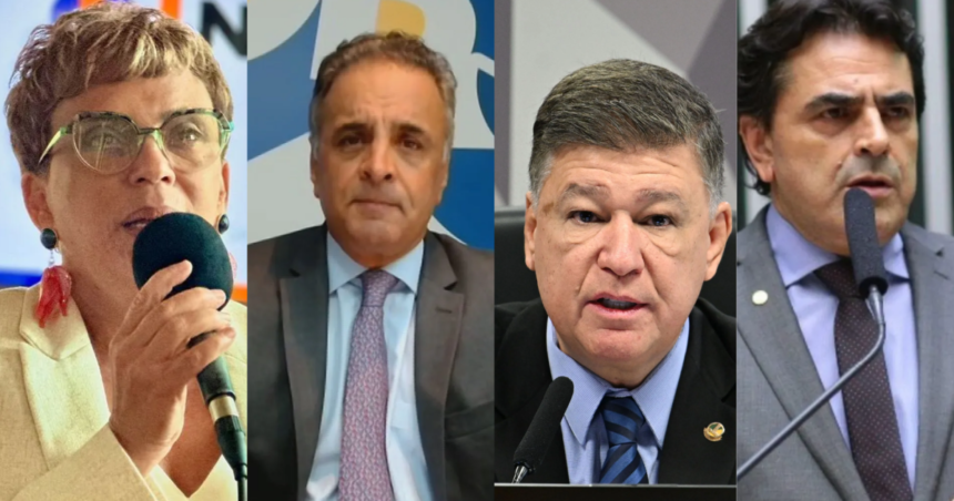 Urna eletrônica em seção de votação no Brasil