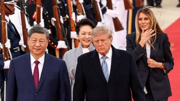 presidente da China e presidente dos EUA