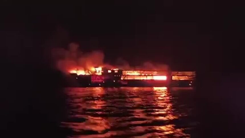 Incêndio em balsa nas Filipinas deixa dezenas de mortos