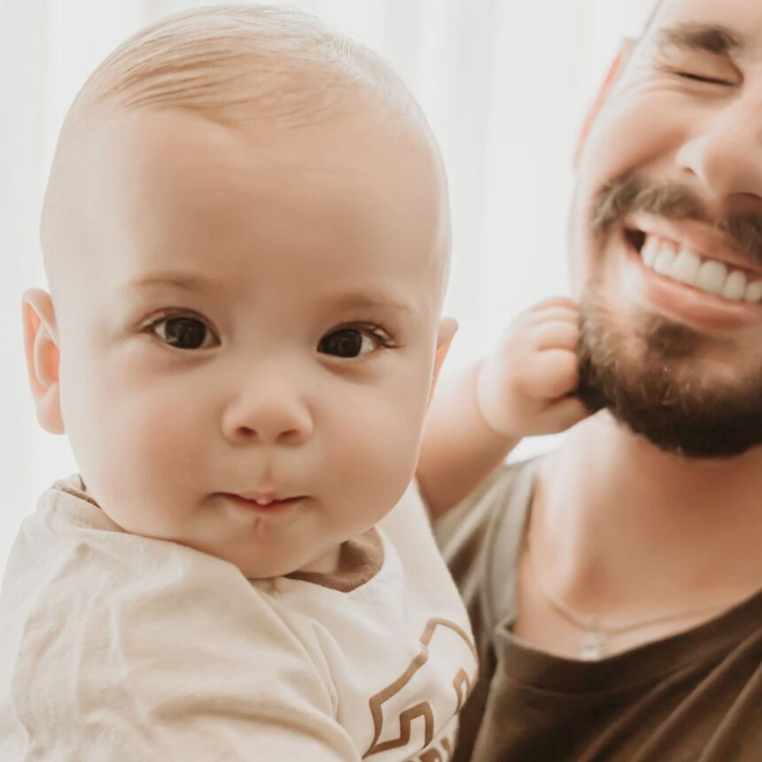 Publicação de Lucas Borbas sobre o filho Arthur