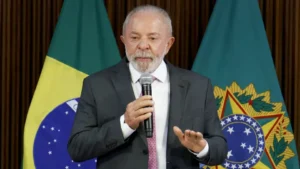 Presidente Luiz Inácio Lula da Silva em evento oficial