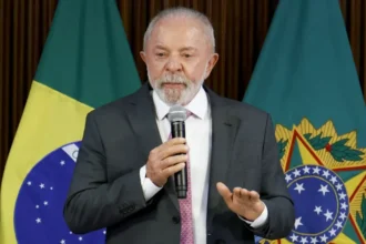 Presidente Luiz Inácio Lula da Silva em evento oficial