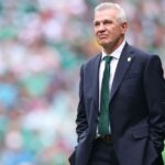 Javier Aguirre, técnico do México, no confronto contra a África do Sul, válido pela abertura da Copa do Mundo