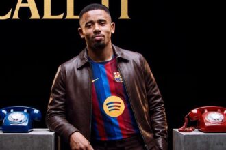 Gabriel Jesus é anunciado pelo Barcelona