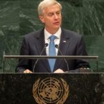 José Antonio Kast, presidente do Chile, discursa durante a Assembleia Geral da ONU 2026