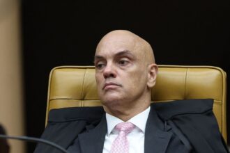 Plenário do Supremo Tribunal Federal durante sessão
