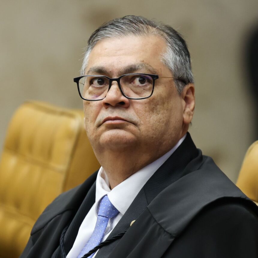 Ministro Flávio Dino em sessão plenária do STF