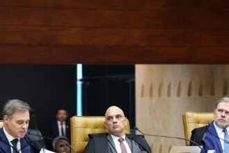 Fachada do prédio do Supremo Tribunal Federal em Brasília.
