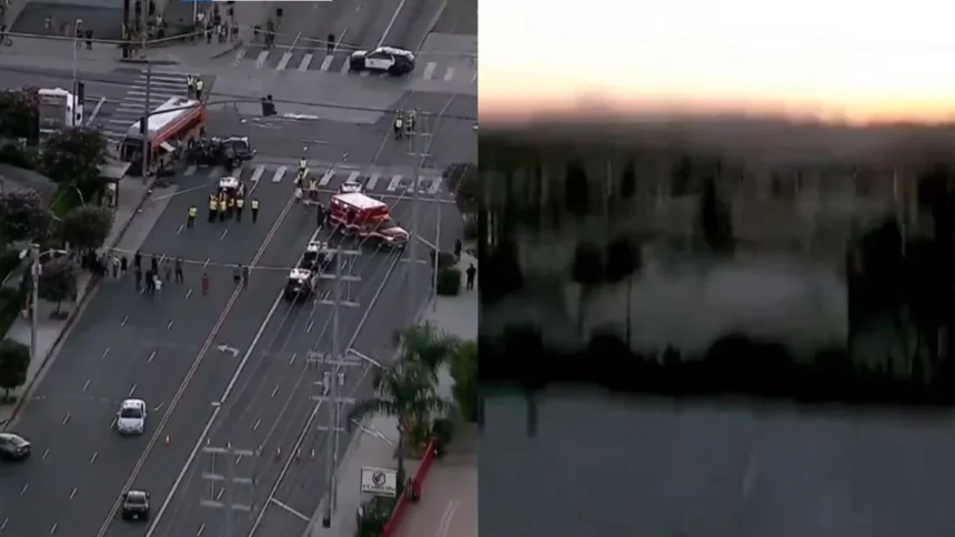 EUA: imagens mostram queda de helicóptero que matou piloto e repórter de TV