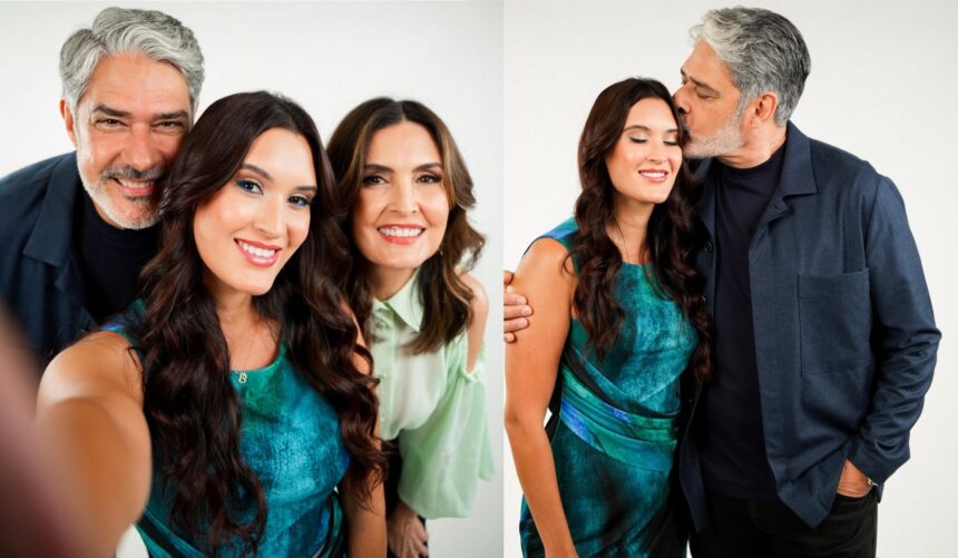 Fátima revela desafio de Beatriz ao entrevistar William Bonner