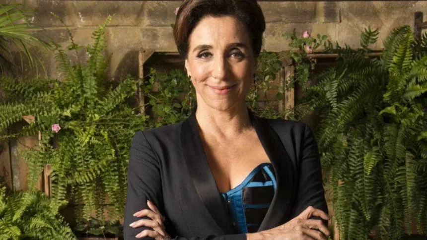 Atriz Marisa Orth em evento público no Brasil