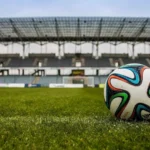Estádio de futebol brasileiro com torcida nas arquibancadas