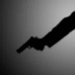 Viatura e agentes de segurança em operação policial
