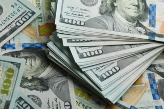 Gráficos do mercado financeiro e movimentação da bolsa de valores