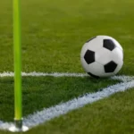 Jogadoras de futebol feminino em partida oficial