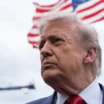 Donald Trump durante discurso oficial