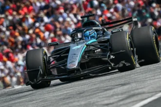 George Russell no contexto do GP da Itália em Monza