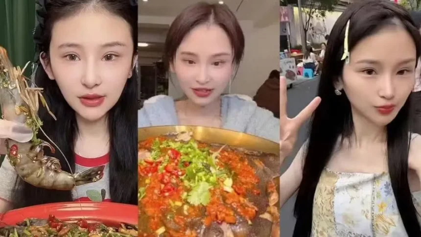 Ganfan Yingying, influenciadora chinesa de mukbang