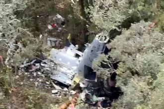 Equipes de resgate em operação na serra catarinense