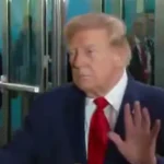 Donald Trump em evento oficial