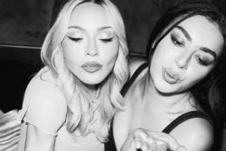 Madonna e Charli XCX em imagem de divulgação