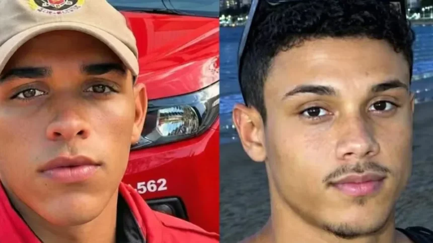 Viatura da polícia e agentes em área isolada no Rio de Janeiro