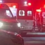 Resgate após tombamento de ônibus na rodovia