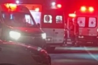 Resgate após tombamento de ônibus na rodovia
