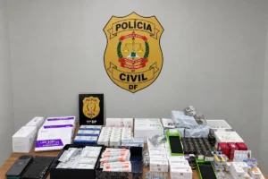 PCDF derruba comércio ilegal de canetas emagrecedoras e anabolizantes