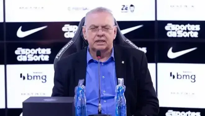 Osmar Stabile, presidente do Corinthians