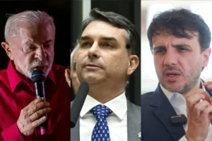 Atlas: Lula lidera com 45,8% no 1º turno; Flávio tem 43,4% e Renan, 4,5%