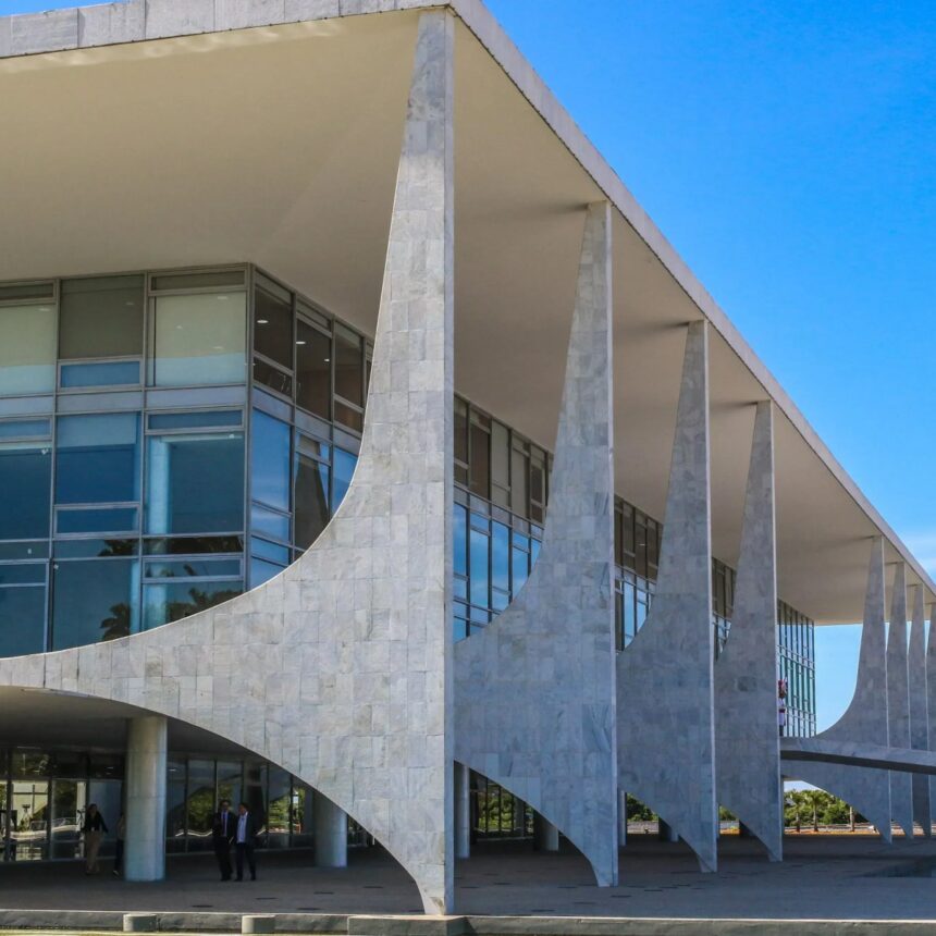 Fachada do Palácio do Planalto
