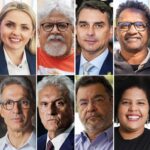 Candidatos à Presidencia: Cury, Clariana, Edmilson Costa, Flavio, Hertz Dias, Lula, Renan Santos, Romeu Zema, Ronaldo Caiado, Rui Costa Pimenta, Samara Martins e Wilson Grassi