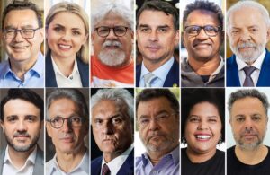 Candidatos à Presidencia: Cury, Clariana, Edmilson Costa, Flavio, Hertz Dias, Lula, Renan Santos, Romeu Zema, Ronaldo Caiado, Rui Costa Pimenta, Samara Martins e Wilson Grassi