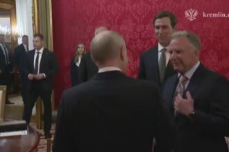 Putin recebe enviados dos Estados Unidos no Kremlin