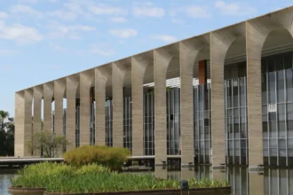 Palácio do Itamaraty na Esplanada dos Ministérios