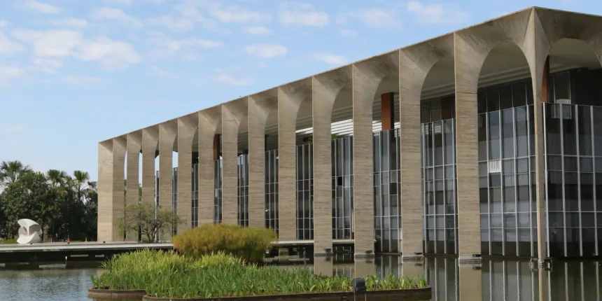 Palácio do Itamaraty na Esplanada dos Ministérios