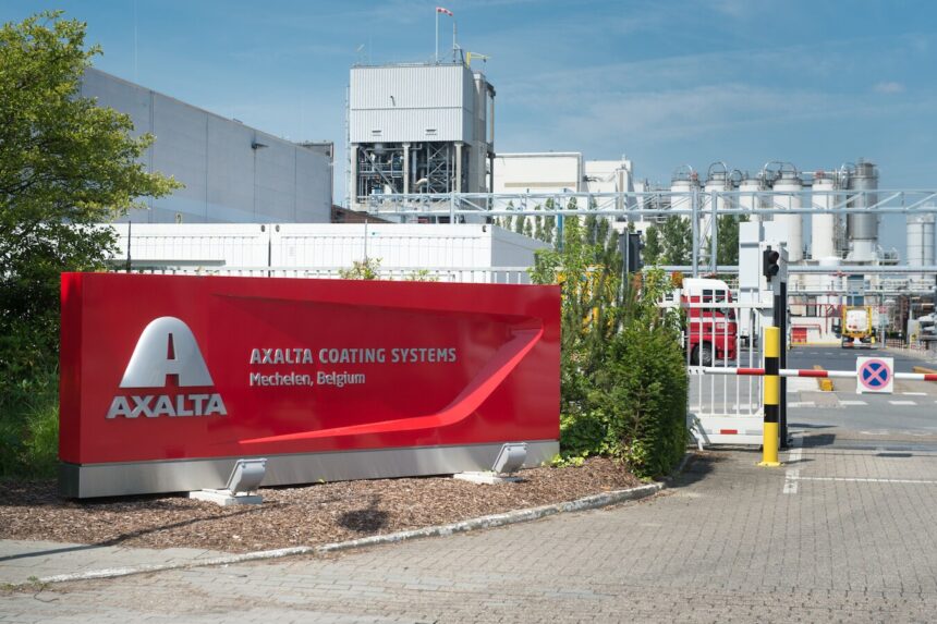 Unidade industrial da Axalta na Bélgica