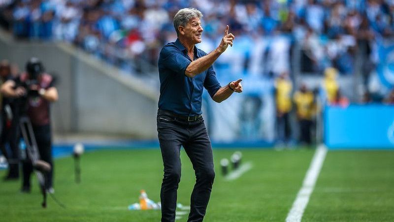 Renato Gaúcho comandou o Grêmio durante a temporada de 2024