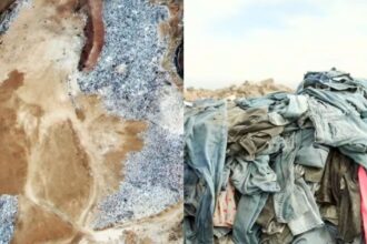 Uma zona erma do Deserto do Atacama, no Chile, possui mais de 60 mil toneladas de roupas que foram descartadas por europeus, formando uma verdadeira montanha de peças. O amontoado de roupas é tão grande que pode ser visto dos satélites do espaço, segundo informações da campanha Atacama RE-commerce, que tenta dar um destino a essas vestimentas cobrando apenas o valor do frete. A principal hipótese que explica o aparecimento dessas roupas na região é a de que países da Europa reúnem peças que não são mais usadas pela população e mandam para a América do Sul com a ideia de ganhar uma segunda vida no mercado de segunda mão.