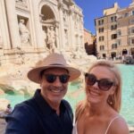 Ana Hickmann e Edu Guedes curtem lua de mel em Roma após casamento; veja fotos