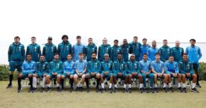 Elenco da Seleção Brasileira em Townsville, na Austrália