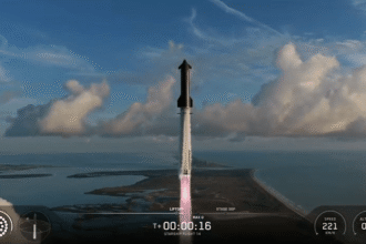 SpaceX lança Starship e tenta realizar 1º voo orbital
