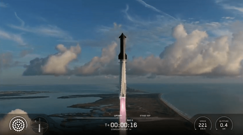 SpaceX lança Starship e tenta realizar 1º voo orbital