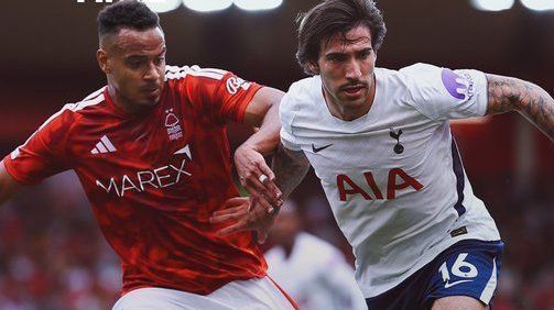 Tottenham e Nottingham Forest em partida da Premier League