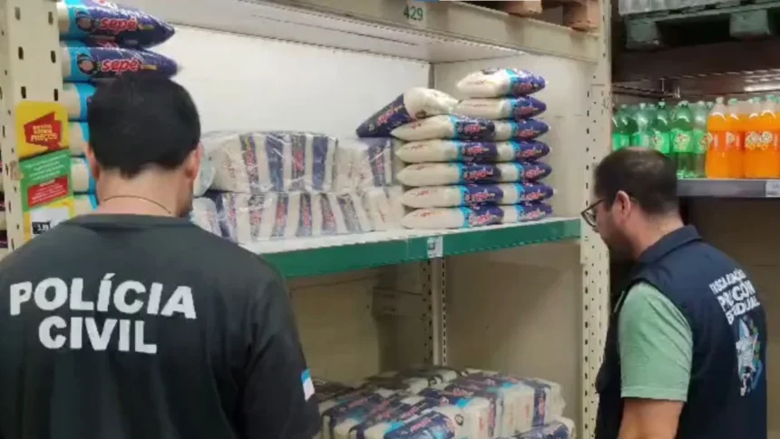Fiscalização recolhe 9 toneladas de comida após encontrar fezes em mercado