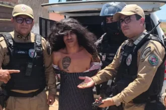 Preso vestido de mulher, homem afirma ter matado 80 pessoas na PB