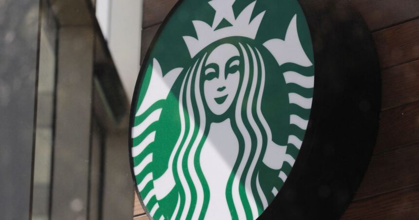 Placa da Starbucks na Cidade do México